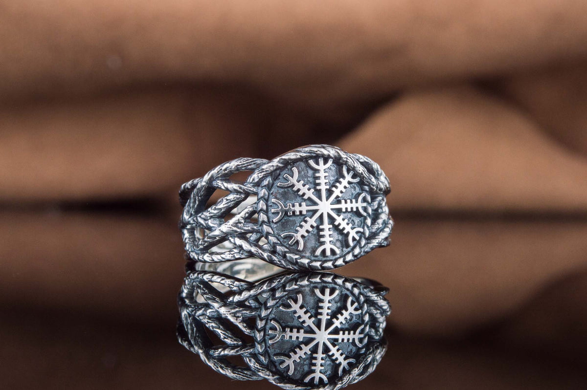 Bague Vegvisir — Argent 925
