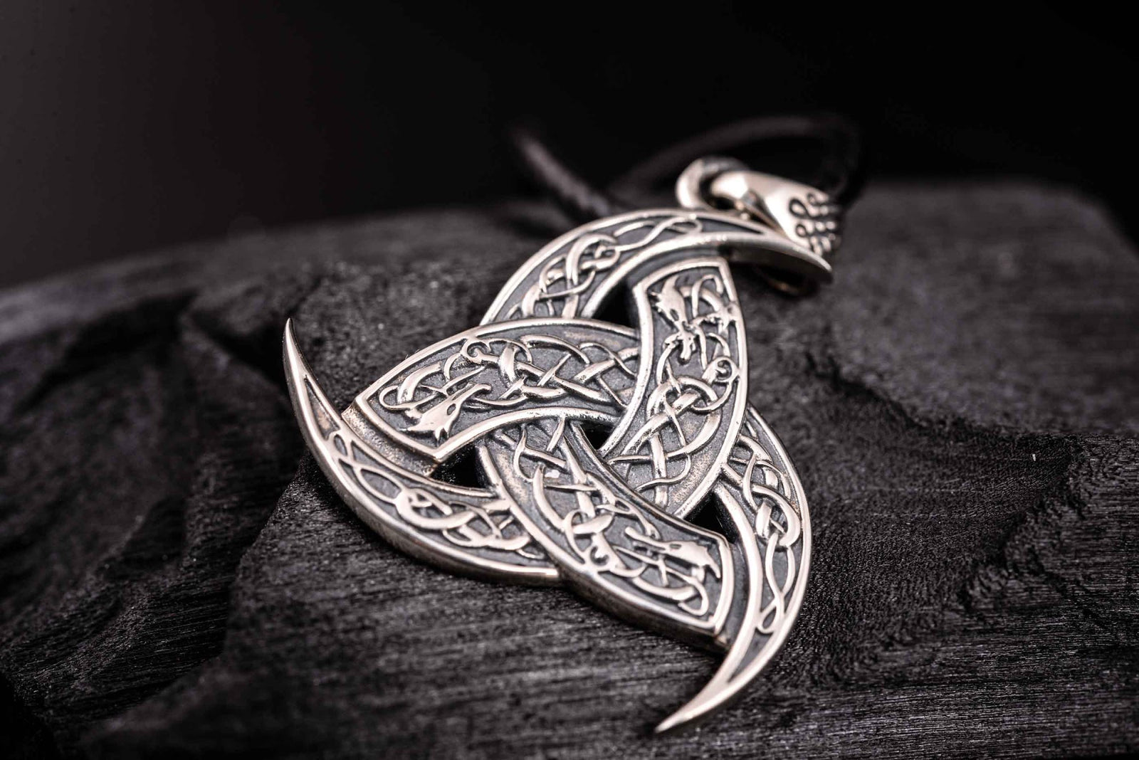 Pendentif Odin Viking — Argent 925