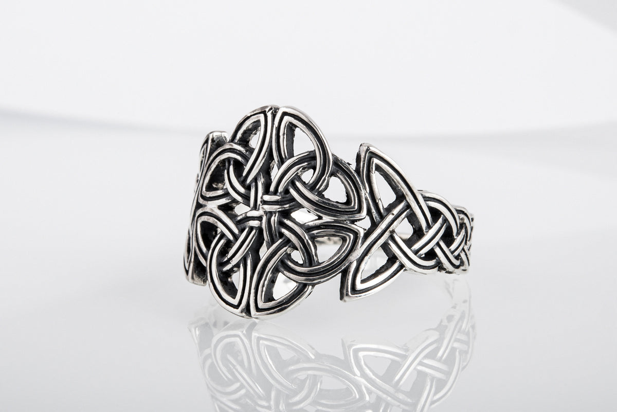 Bague Ornement Viking — Argent 925