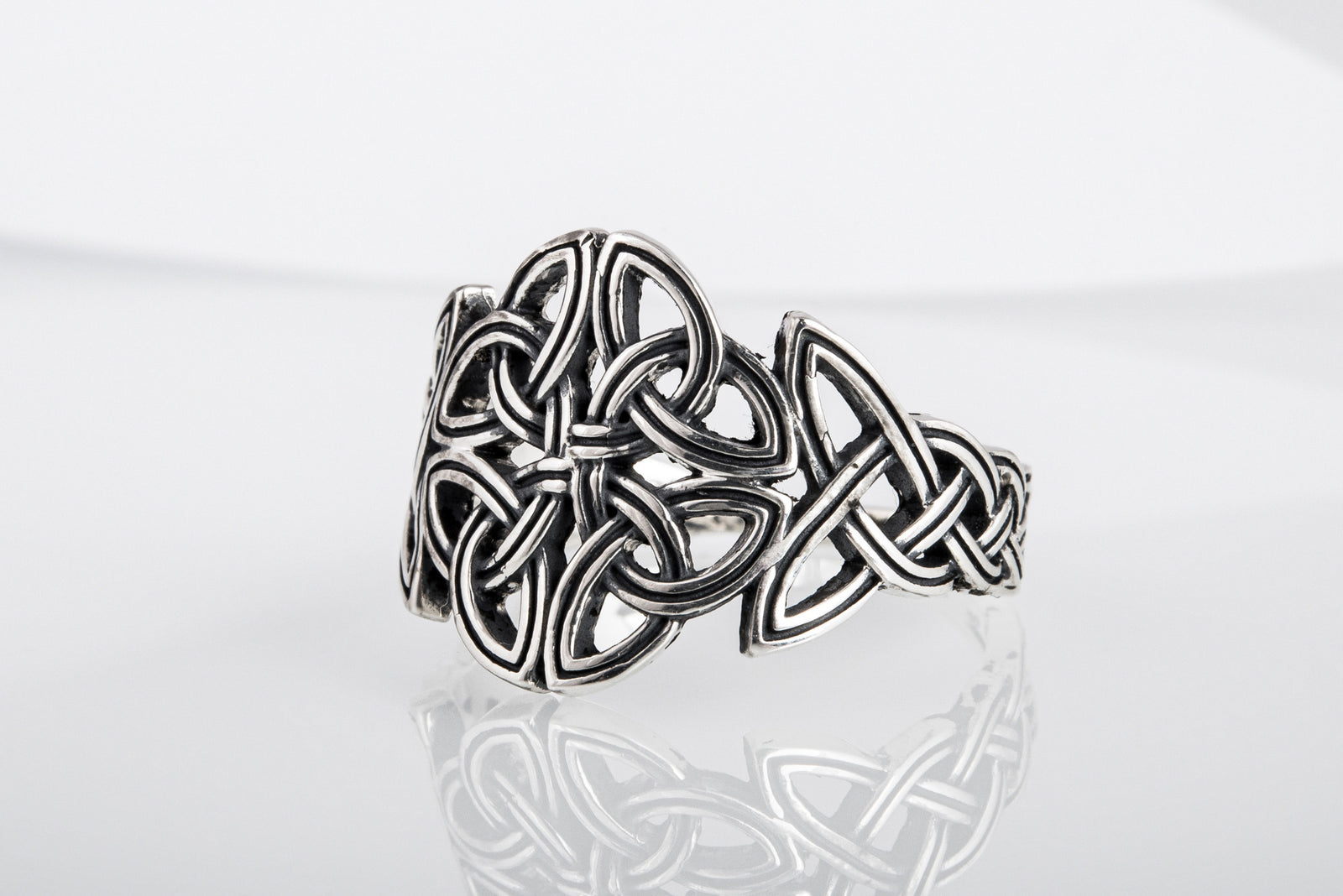 Bague Ornement Viking — Argent 925