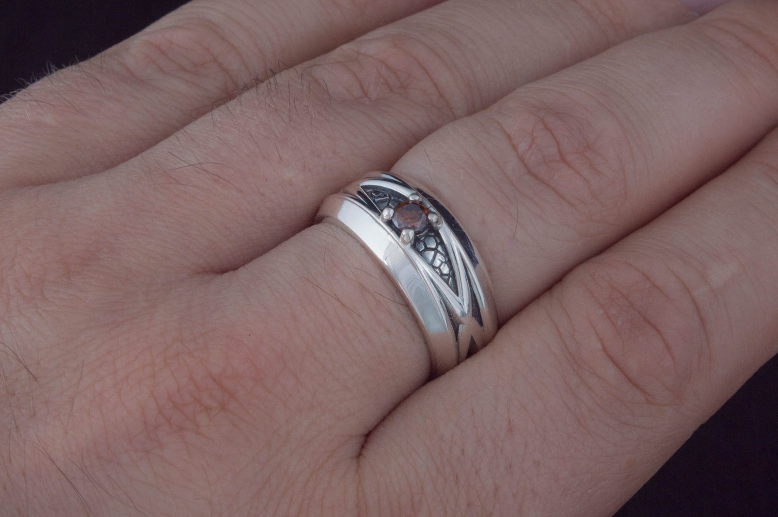 Bague Homme Bergthor — Argent 925