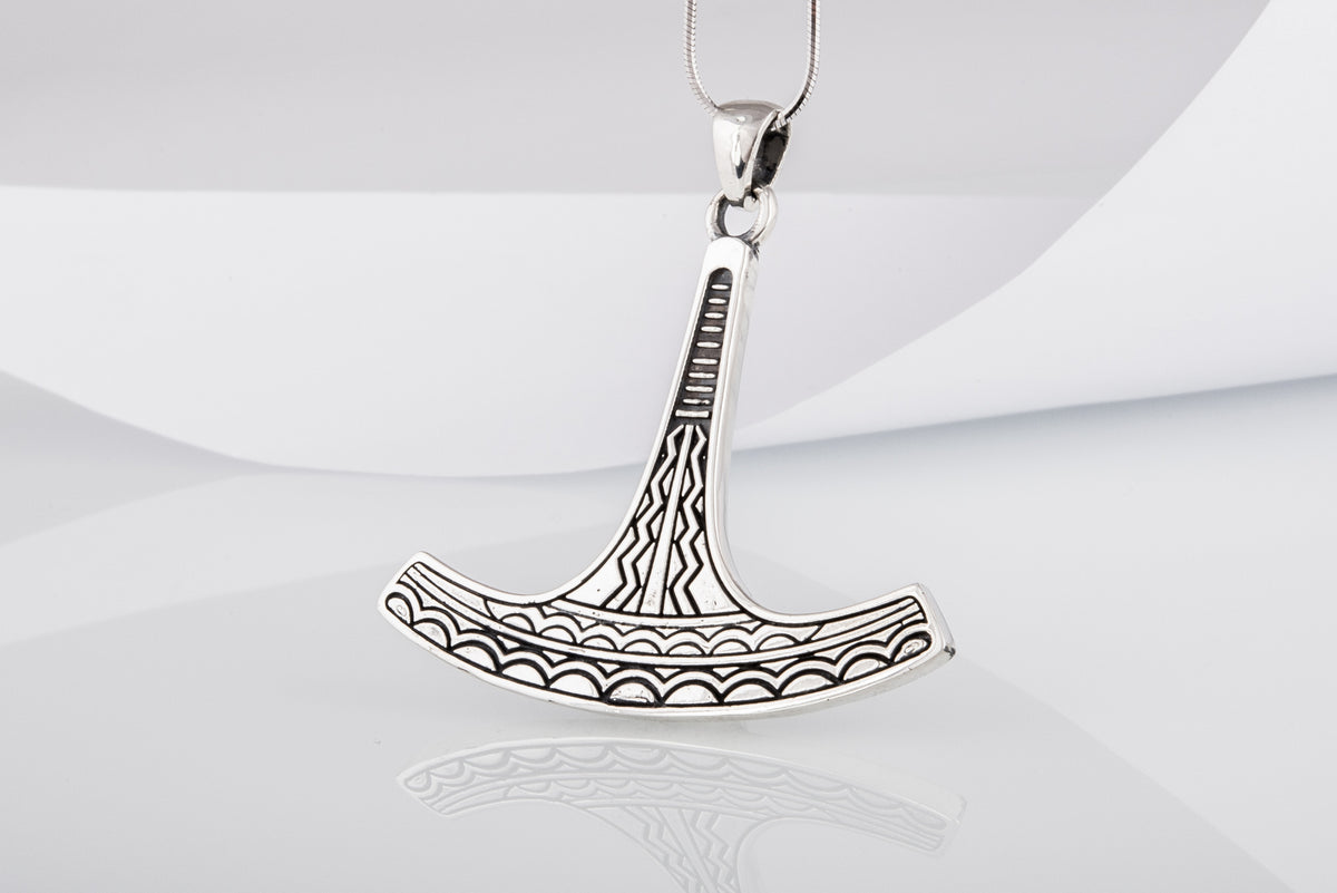 Pendentif Marteau de Thor et Mjölnir Sigrid — Argent 925