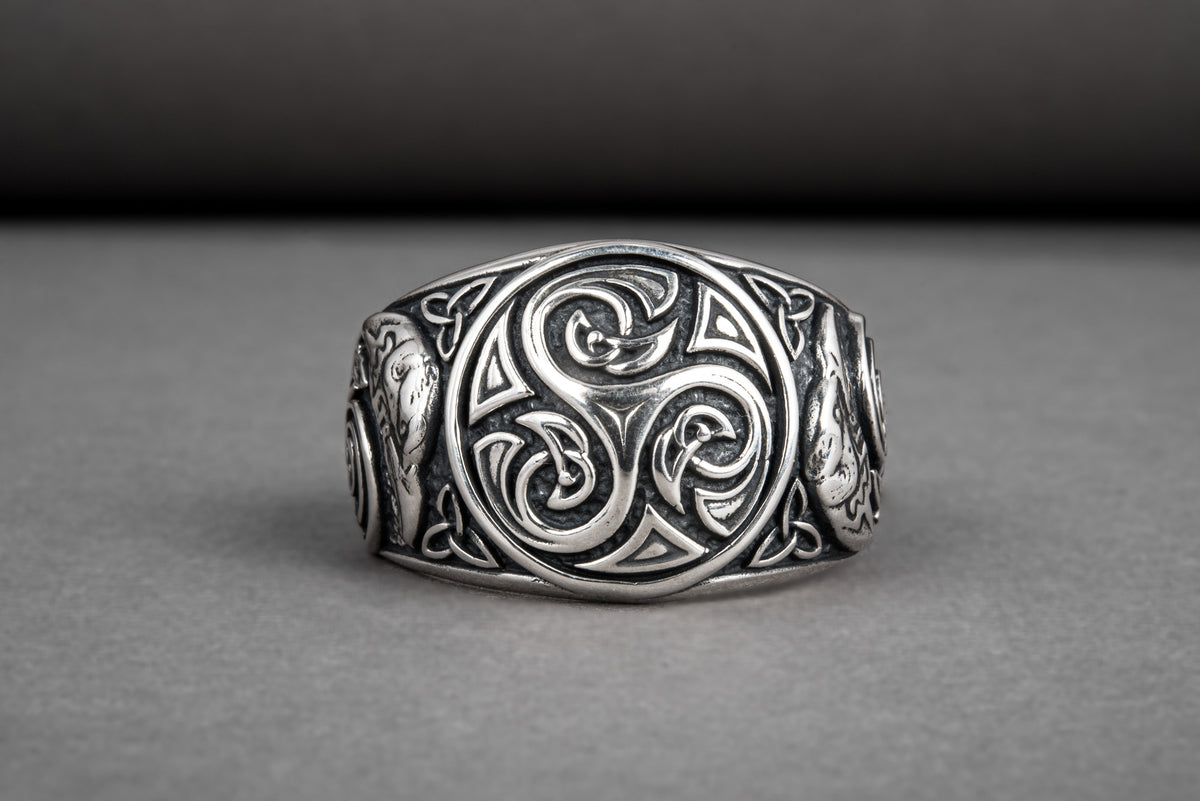 Bague Viking Valhalla — Argent 925
