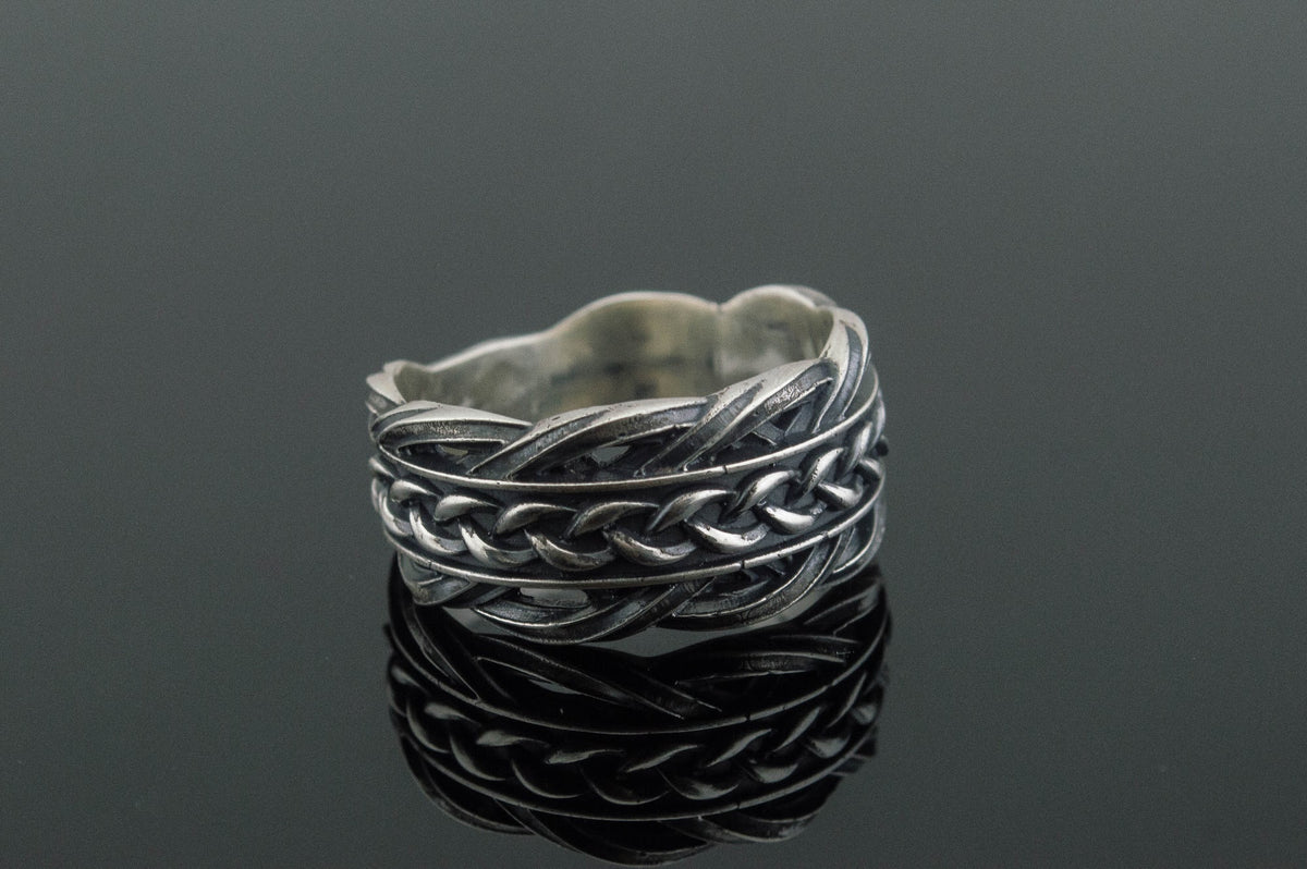 Bague Anneau Viking Ivar — Argent 925