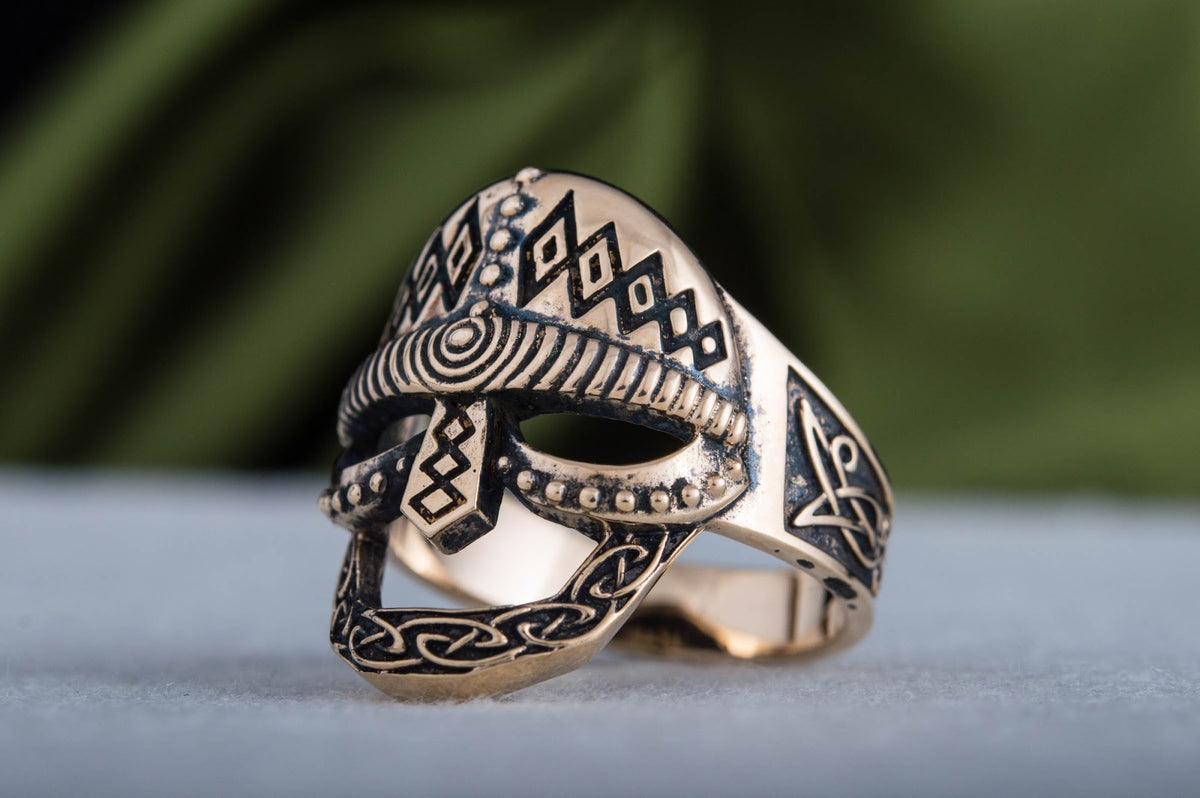 Bague Casque Ketil — Bronze
