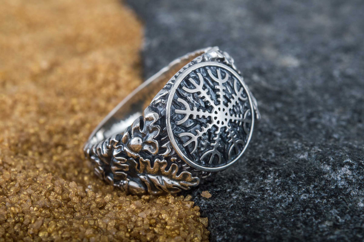Bague Viking Harald — Argent 925