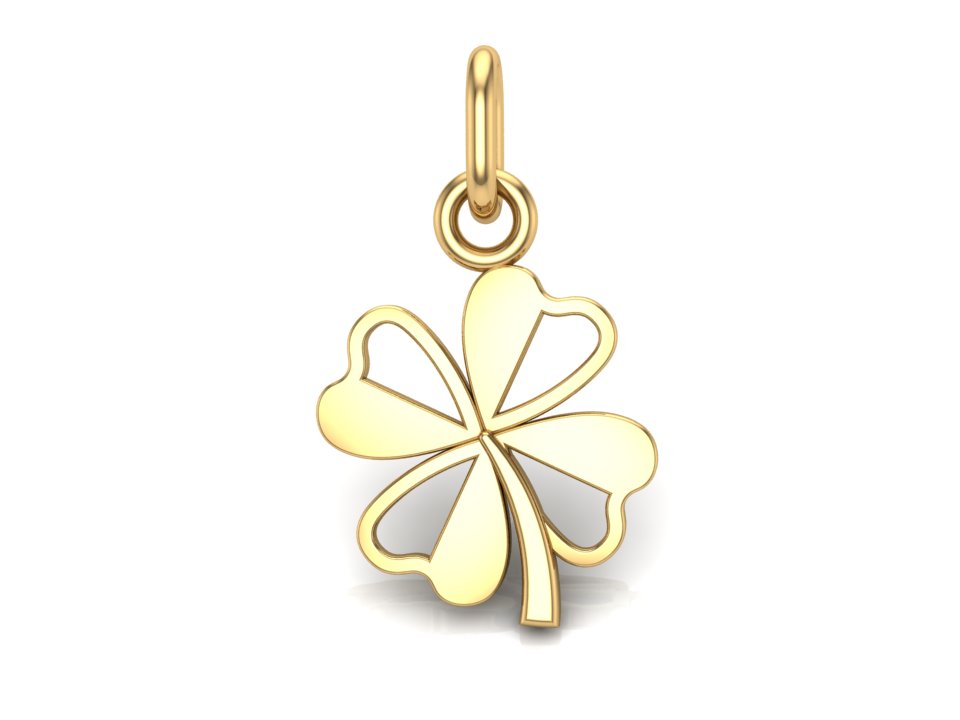 Pendentif Feuille — Argent 925