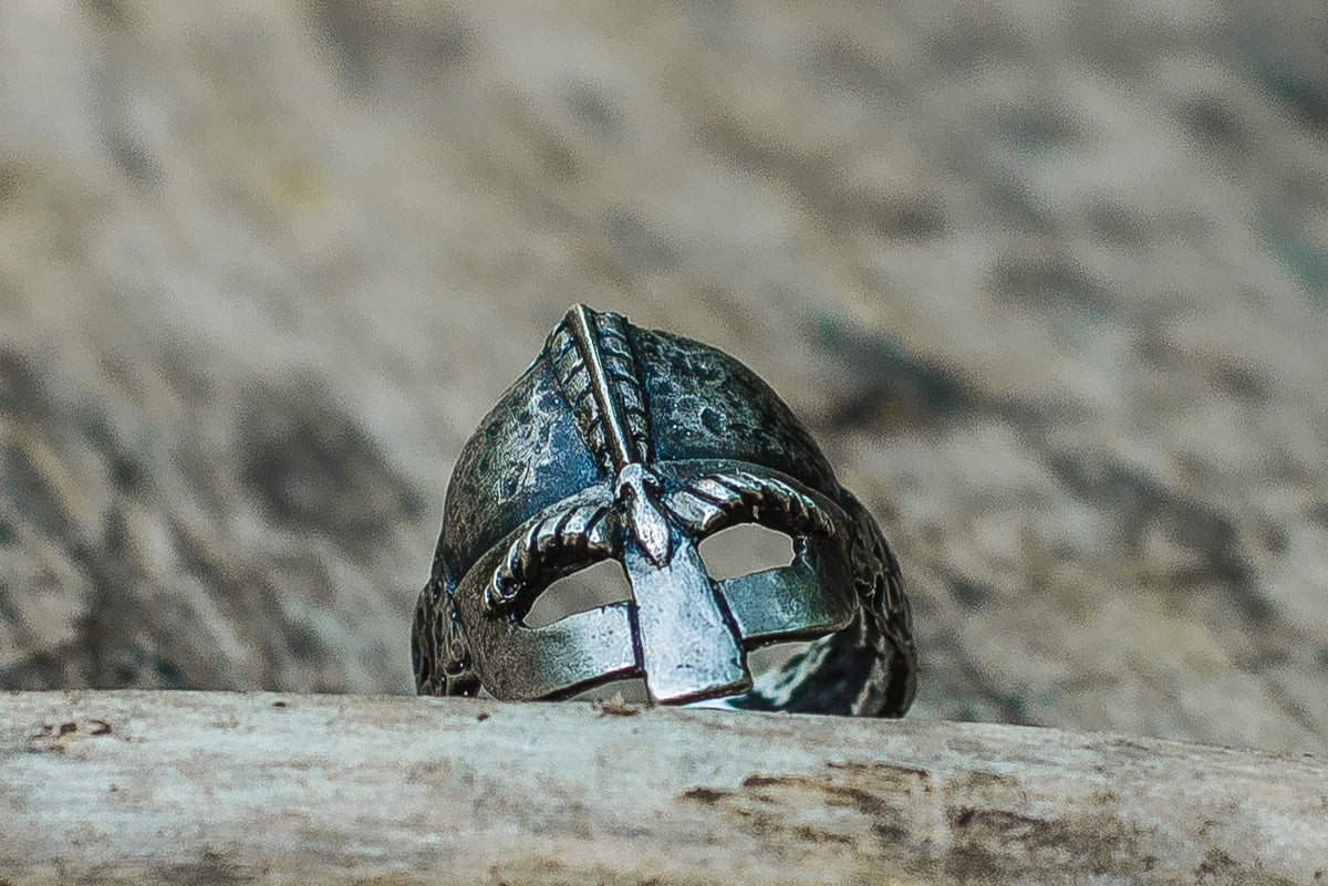 Bague Casque — Argent 925