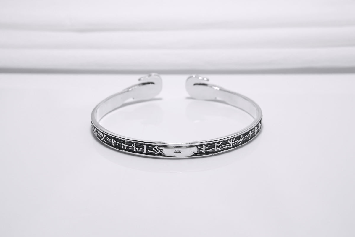 Bracelet Viking Grand Modèle — Argent 925