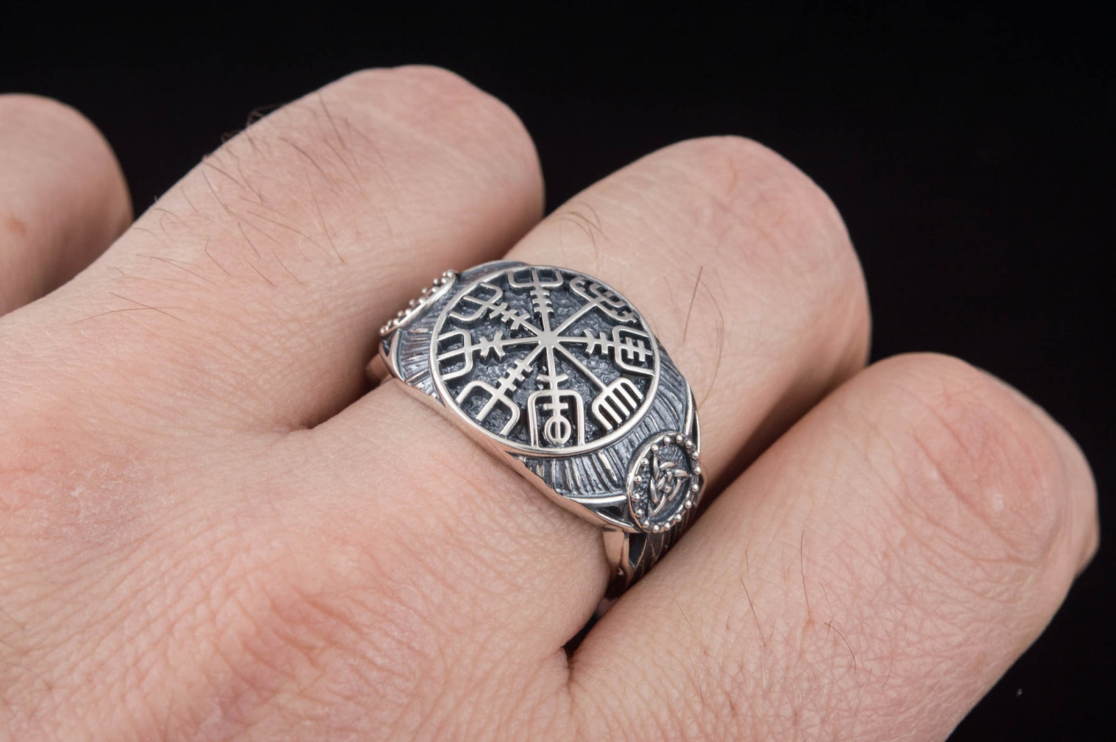 Bague Viking Runa — Argent 925