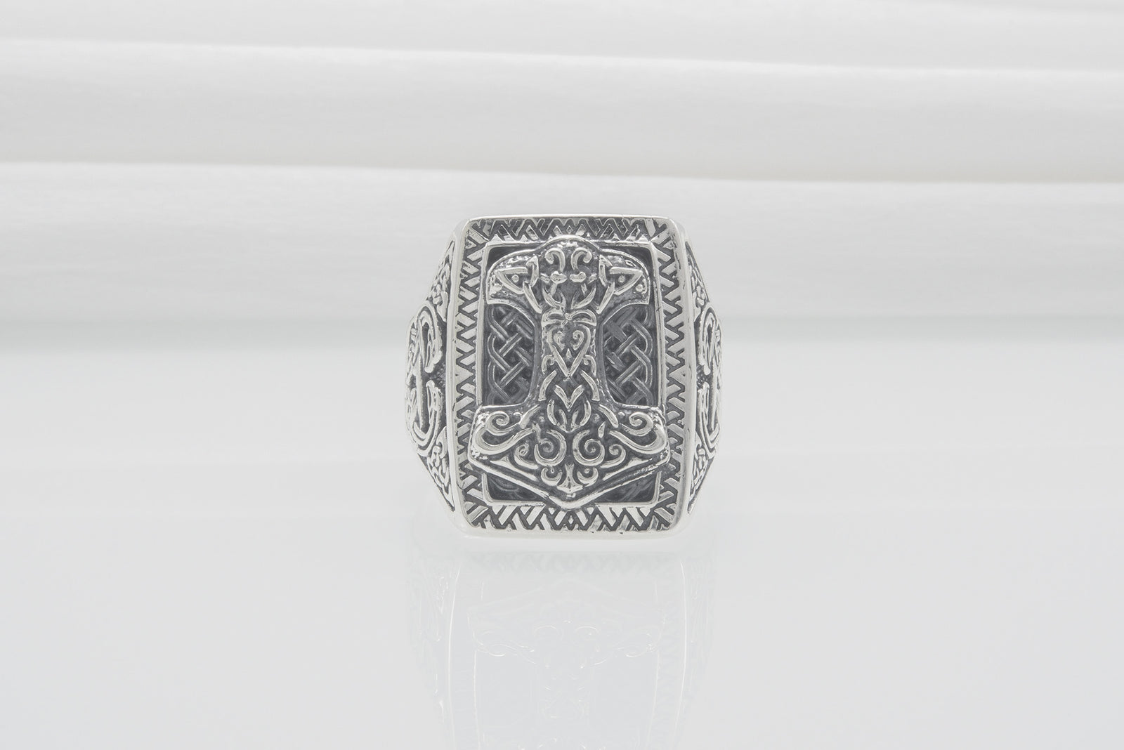 Bague Mjölnir et Chevalière — Argent 925
