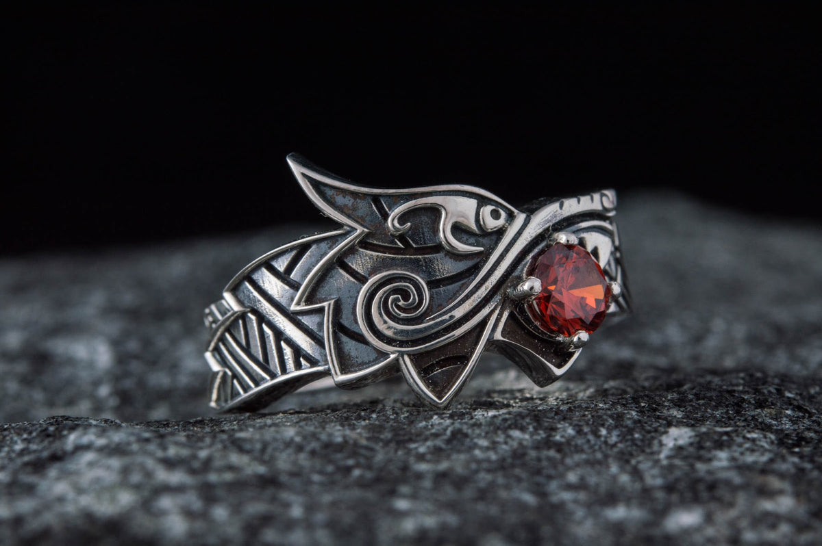 Bague Fenrir et Soleil — Argent 925