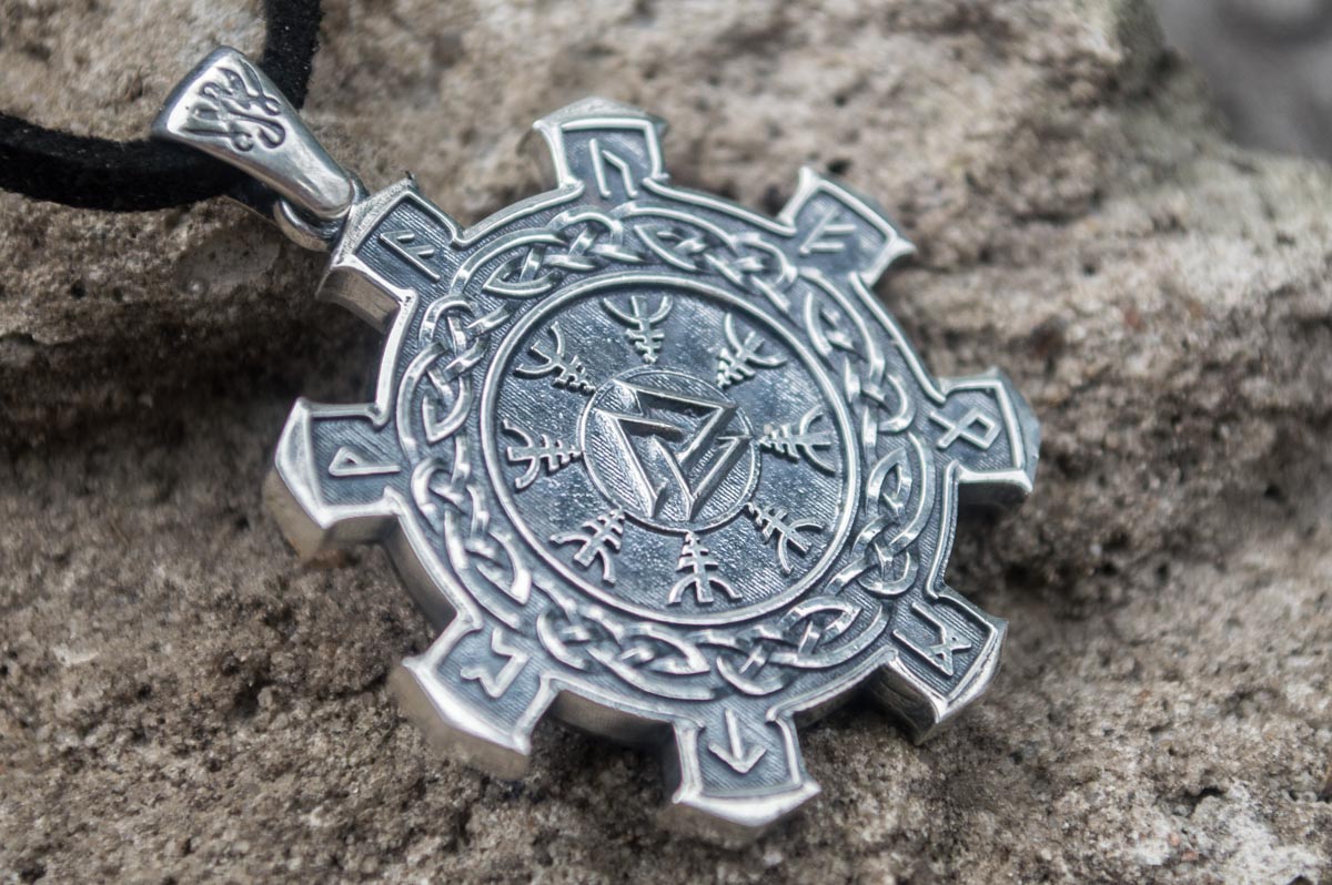 Pendentif Runique Bjorn — Argent 925