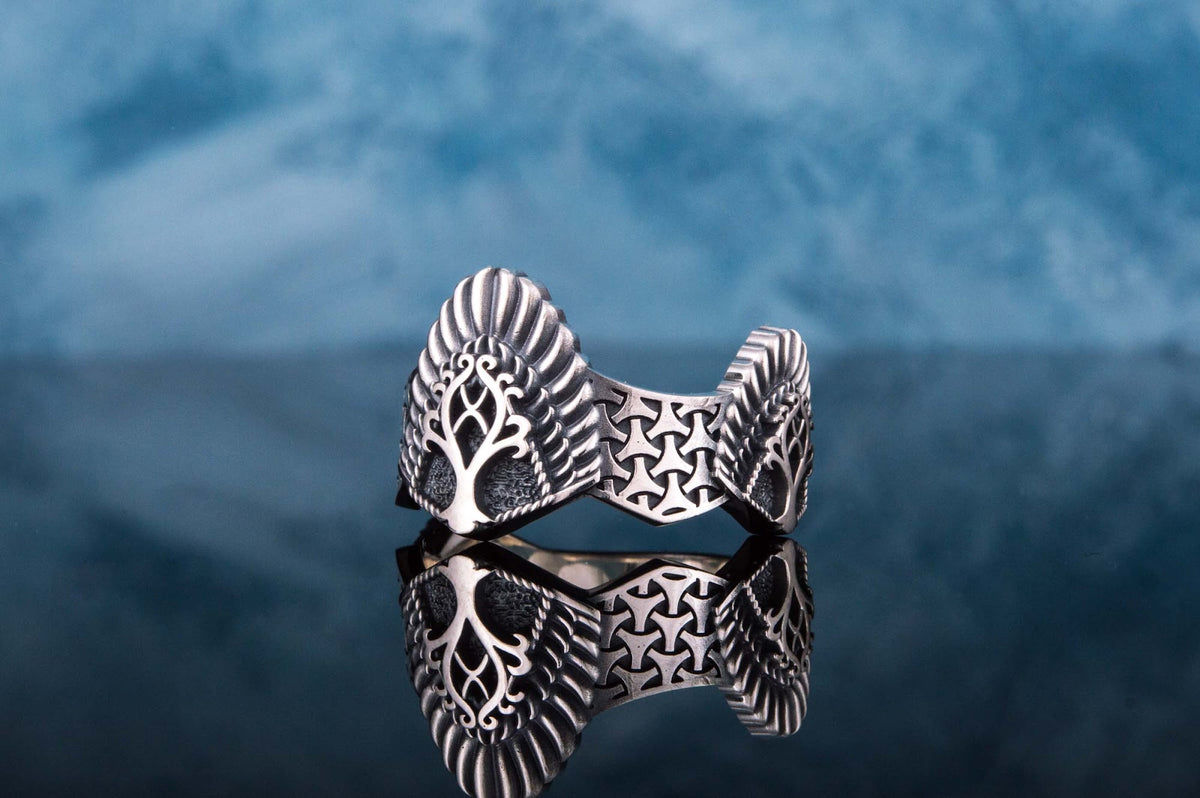 Bague Anneau Viking Astrid — Argent 925
