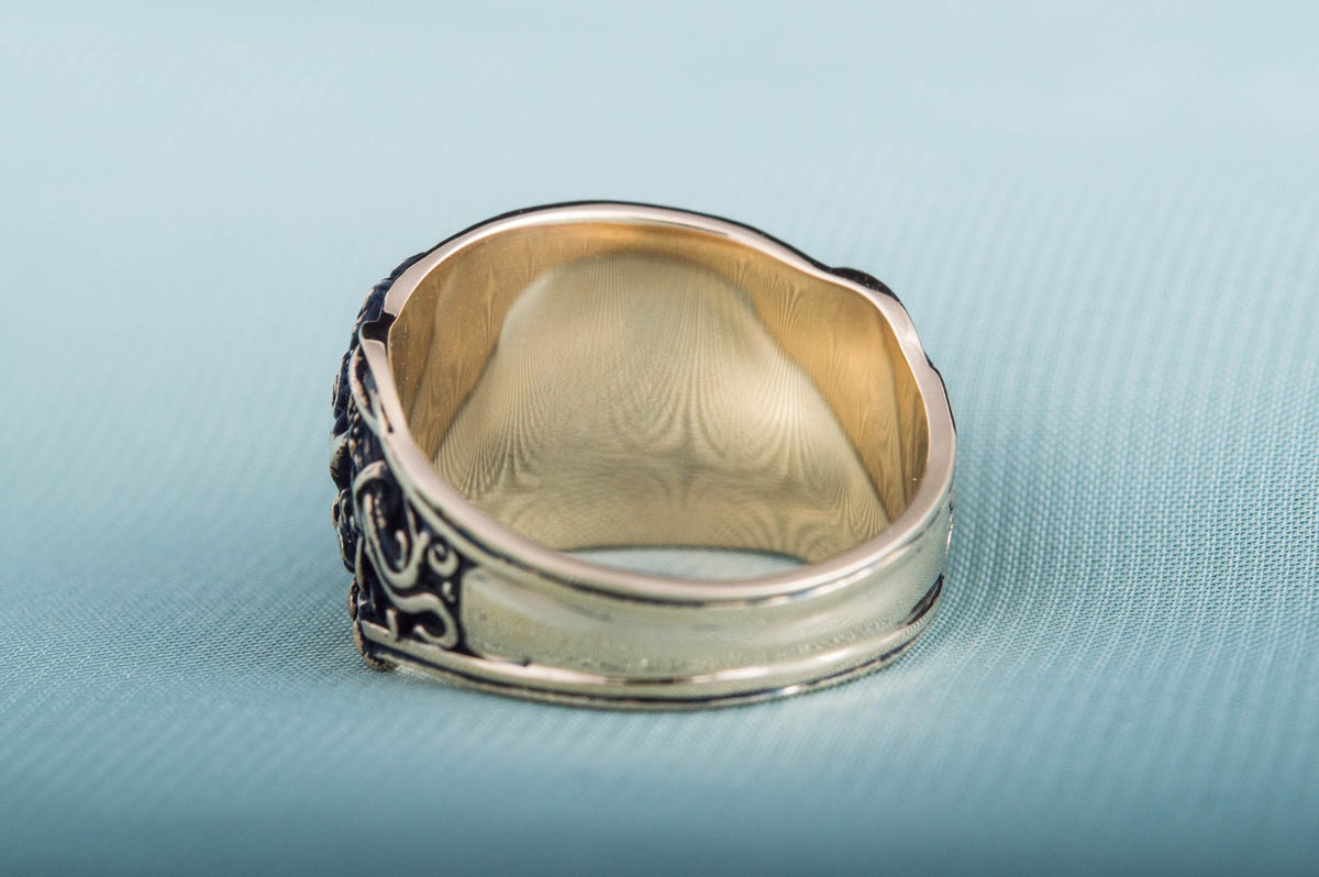 Bague Yggdrasil et Style Mammen — Bronze