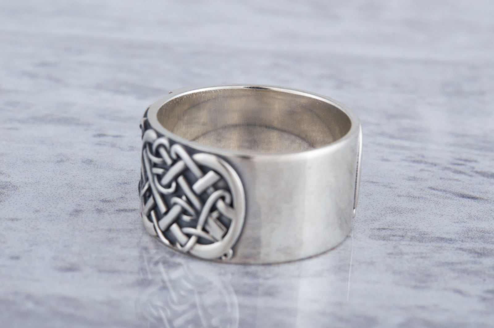 Bague Runique Leif — Argent 925