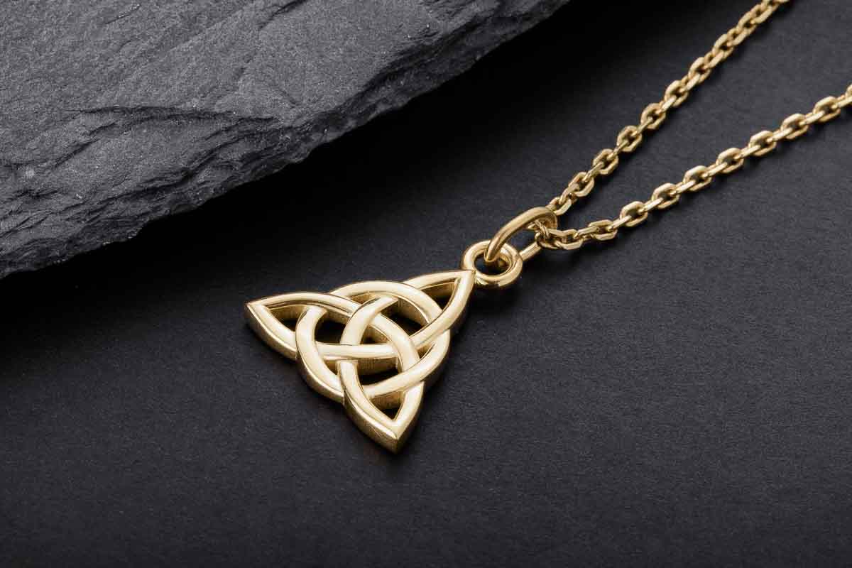 Pendentif Triquetra — Argent 925