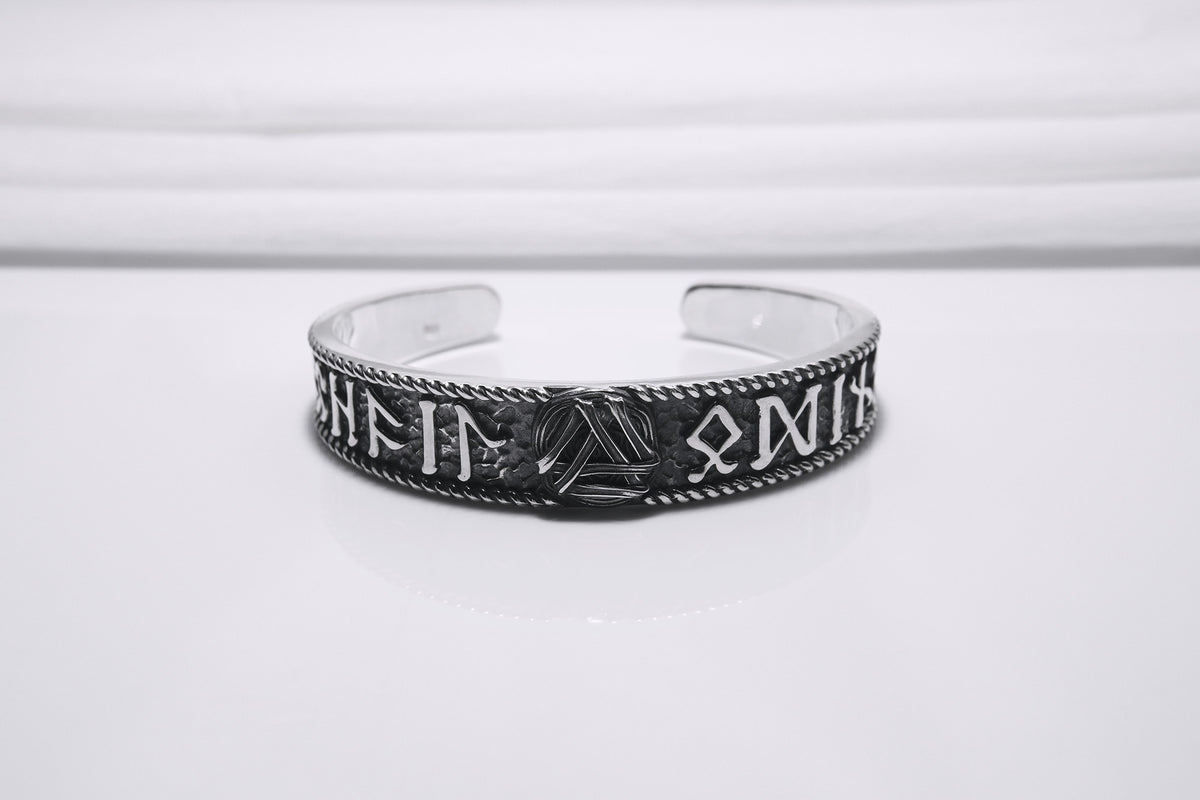 Bracelet Viking Ragnar — Argent 925