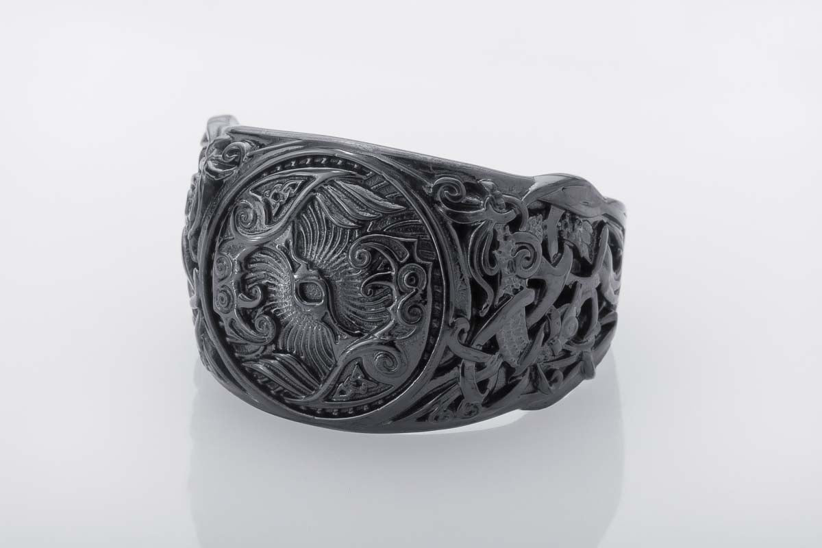 Bague Viking Gudrun — Argent 925