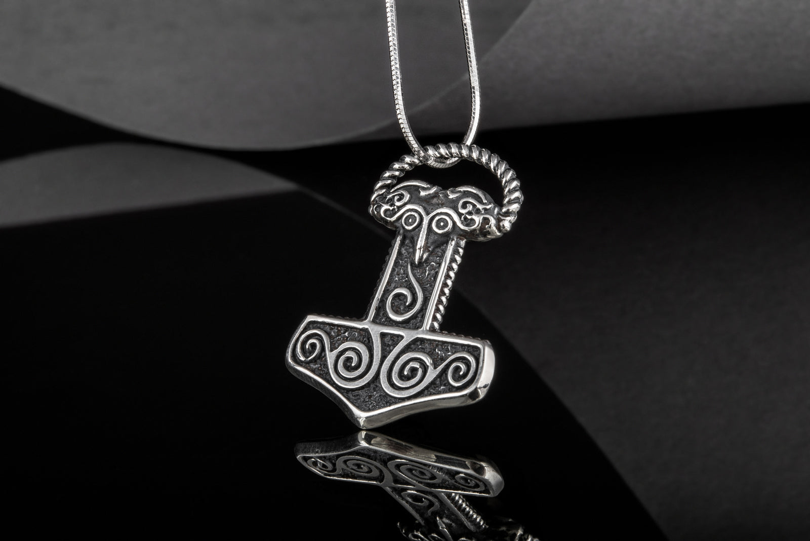 Pendentif Marteau de Thor et Mjölnir Ketil — Argent 925
