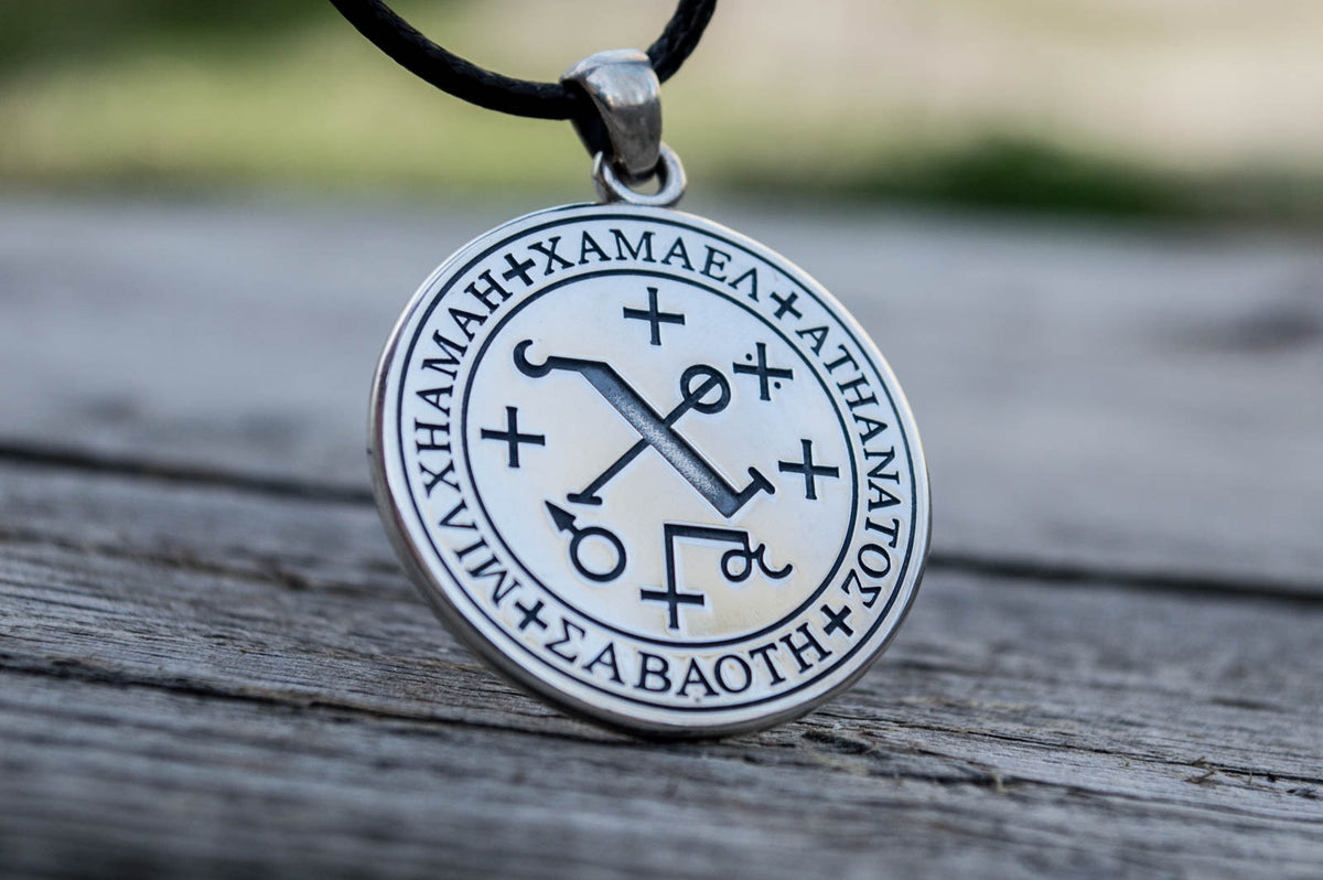 Pendentif Wicca Bergthor — Argent 925