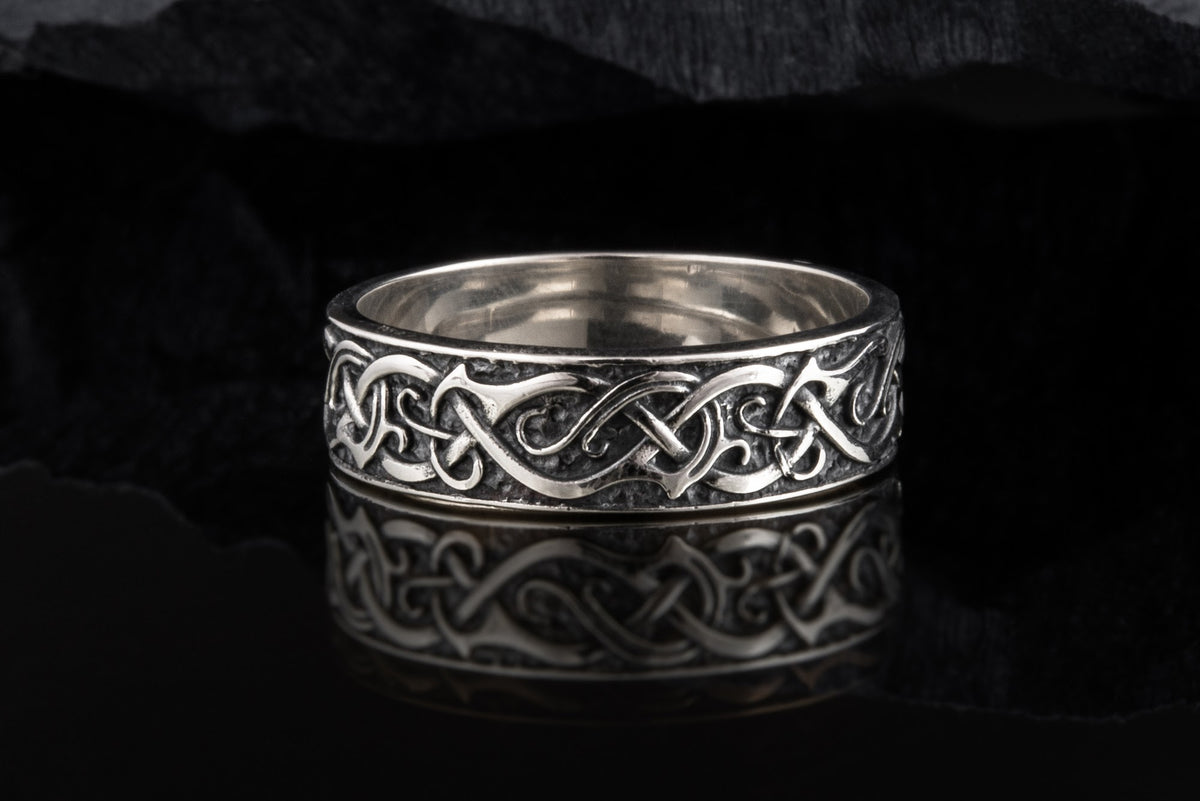 Bague Ornement Eirik — Argent 925
