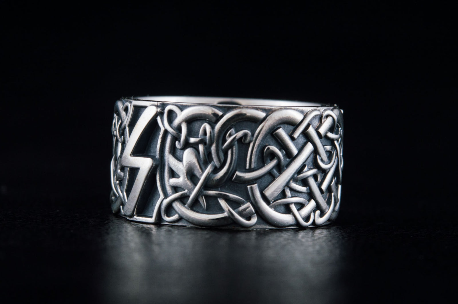 Bague Runique Erik — Argent 925