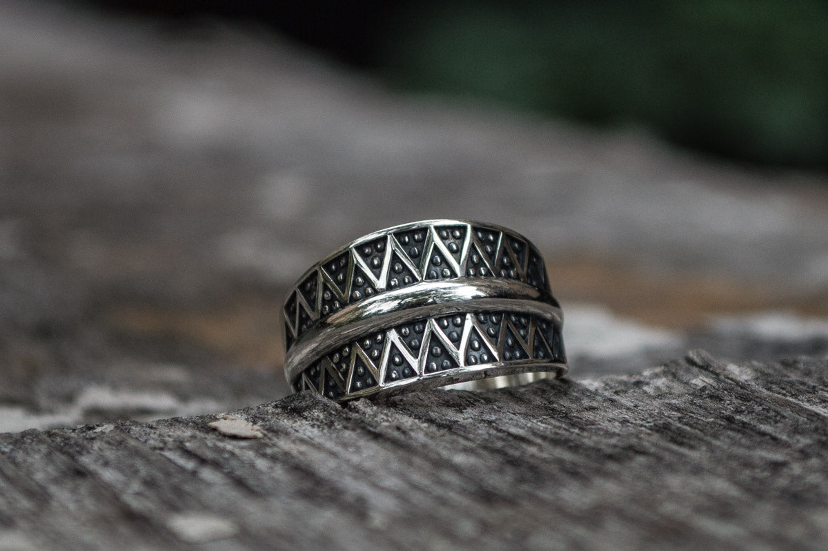 Bague Anneau Viking Sigurd — Argent 925