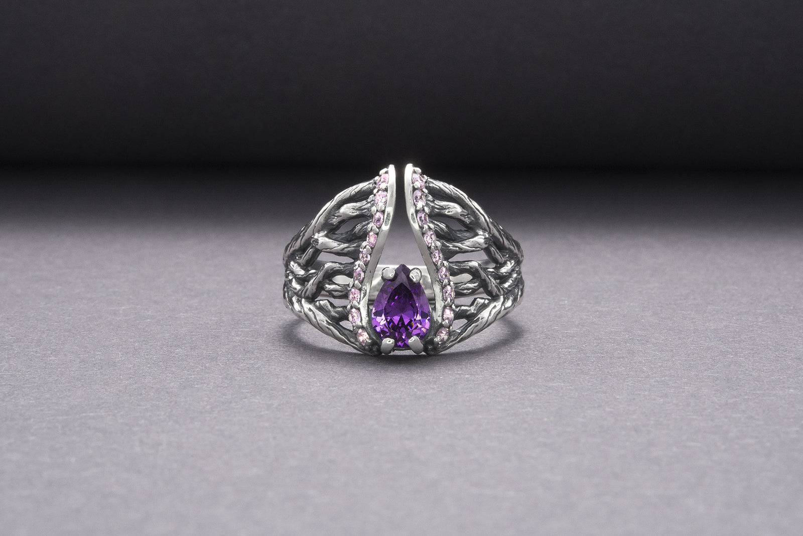 Bague Feuillage Bergthor — Argent 925
