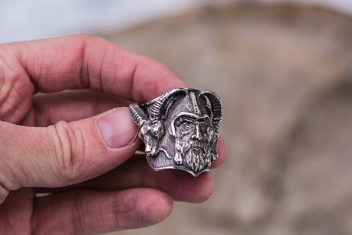 Bague Massive Thor — Argent 925