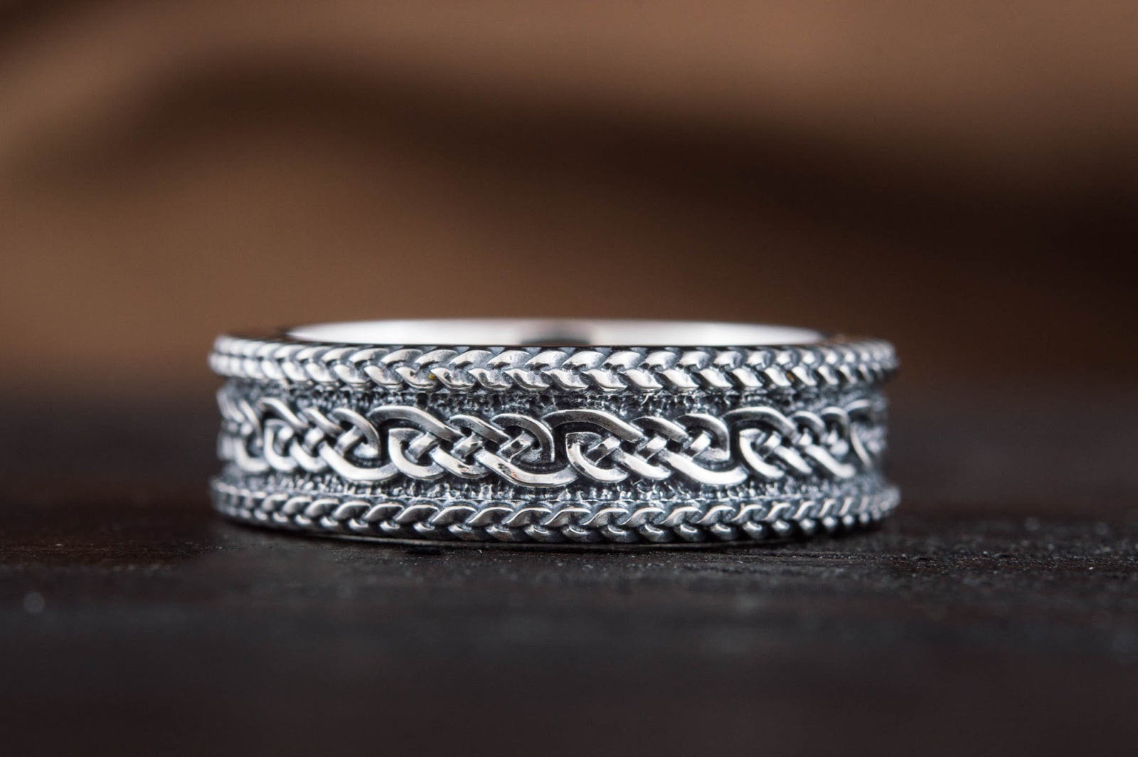 Bague Ornement Gunnar — Argent 925