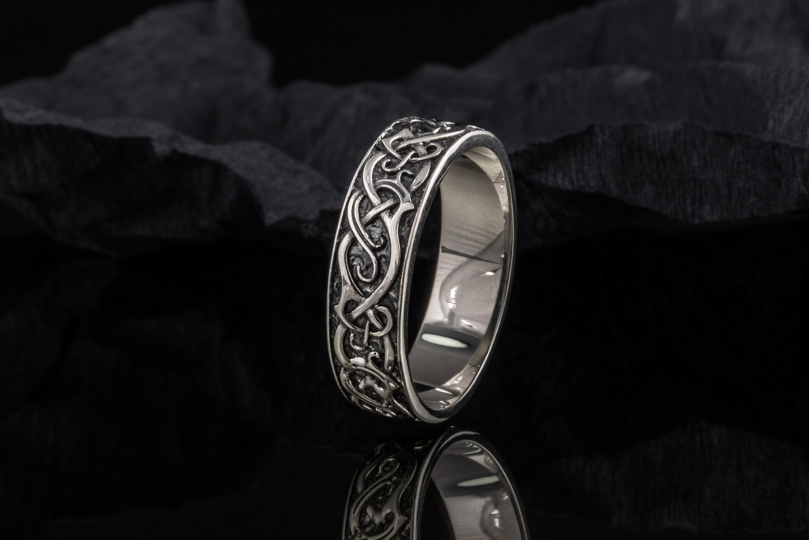 Bague Ornement Eirik — Argent 925