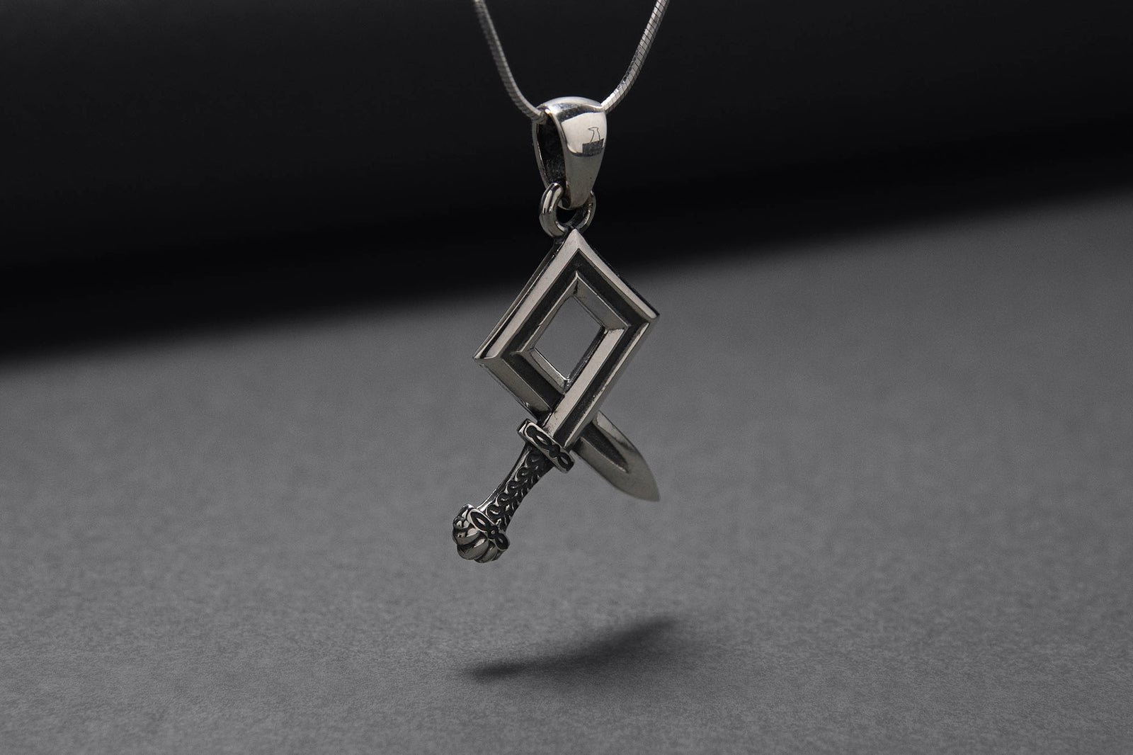 Pendentif Épée Viking — Argent 925