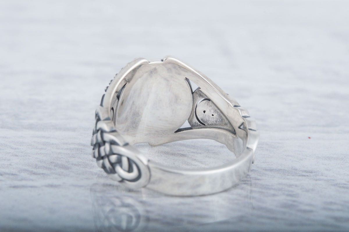 Bague Chevalière Viking Rurik — Argent 925