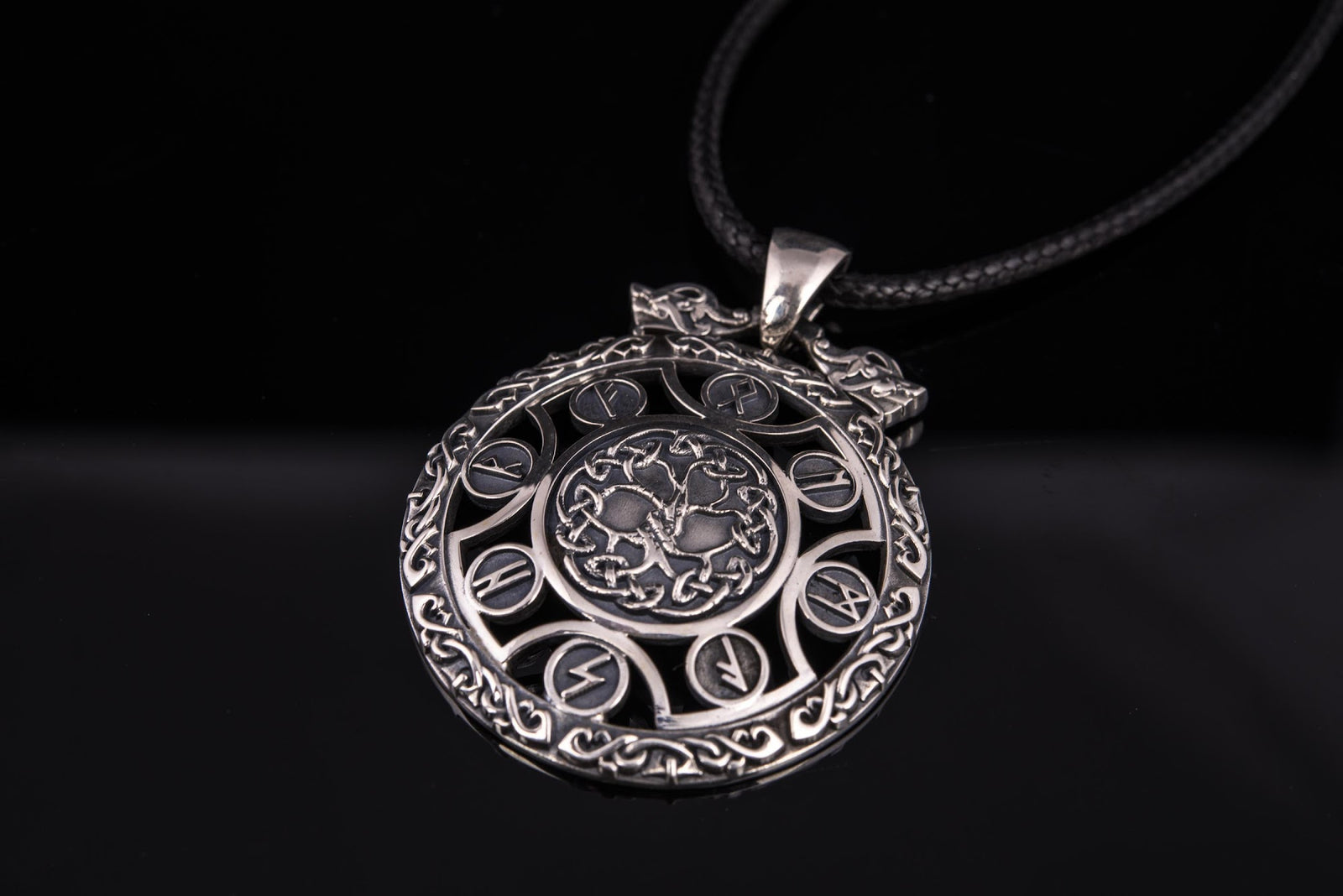 Pendentif Viking Olaf — Argent 925