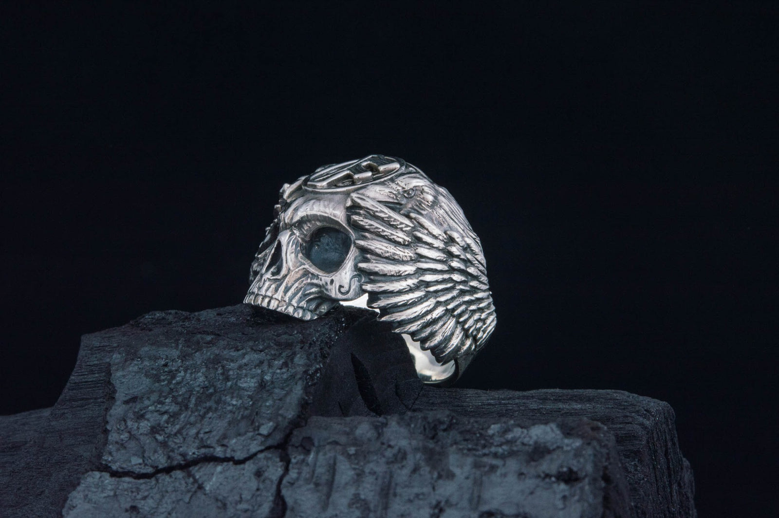 Bague Dieux Vikings Floki — Argent 925