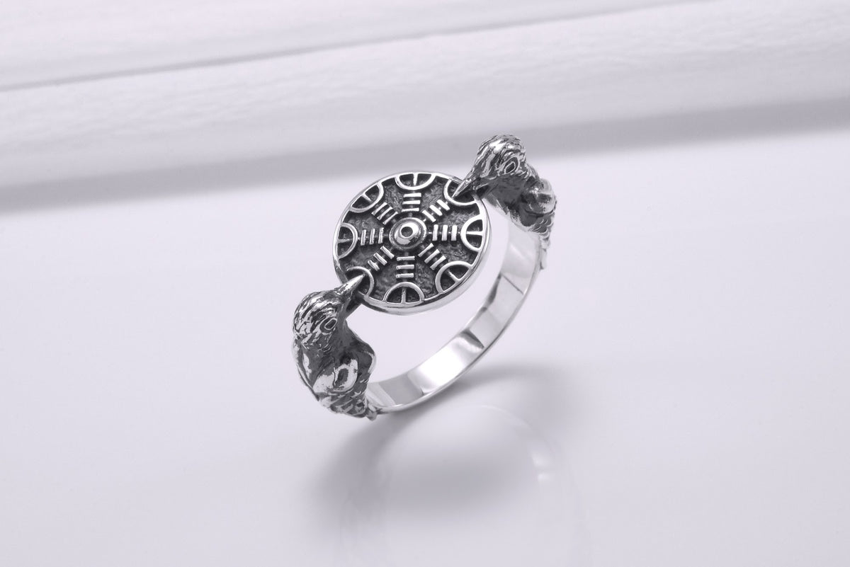 Bague Viking Garde du Nord — Argent 925
