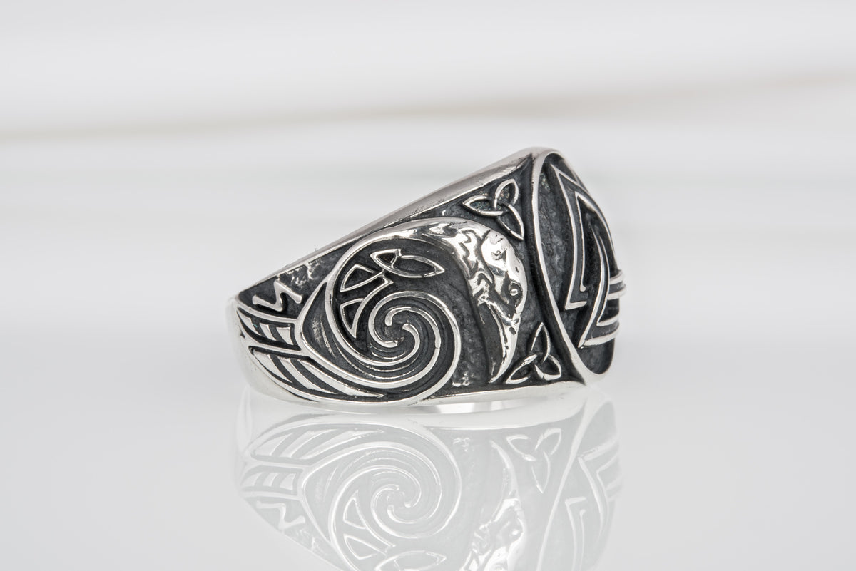 Bague Viking Asgard — Argent 925