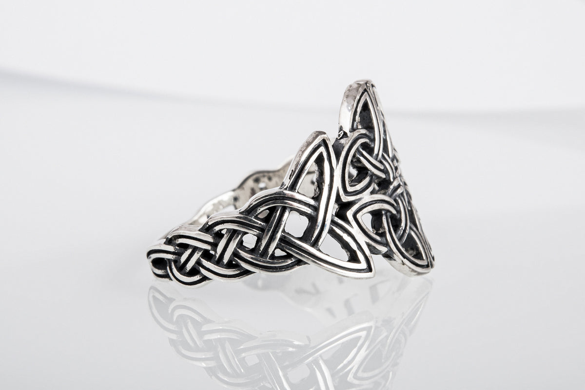 Bague Ornement Viking — Argent 925