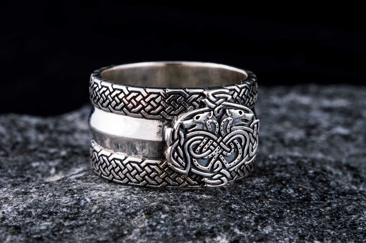 Bague Anneau Viking Freyja — Argent 925