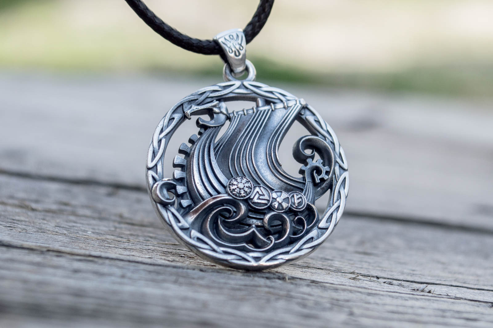 Pendentif Viking Gunnar — Argent 925