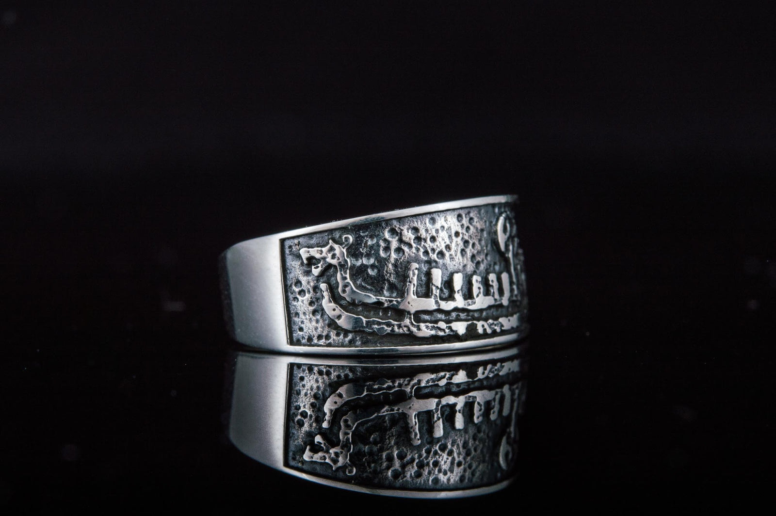 Bague Drakkar Anneau — Argent 925