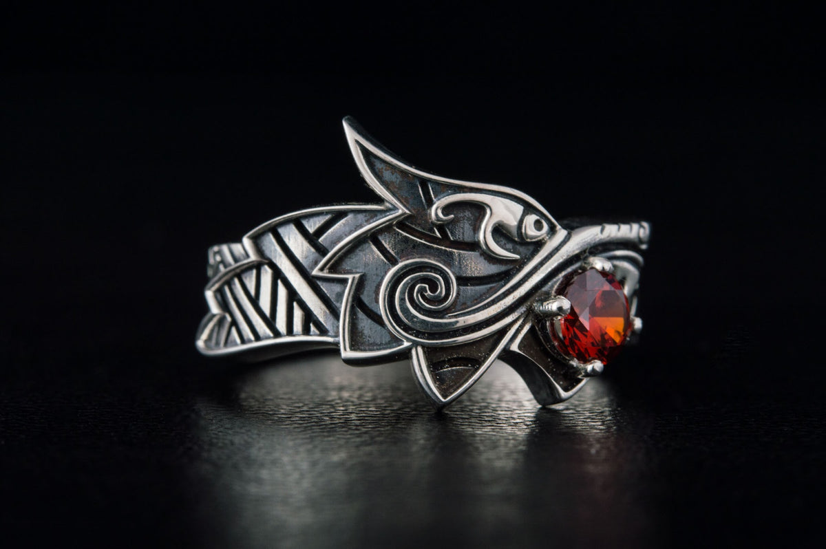 Bague Fenrir et Soleil — Argent 925
