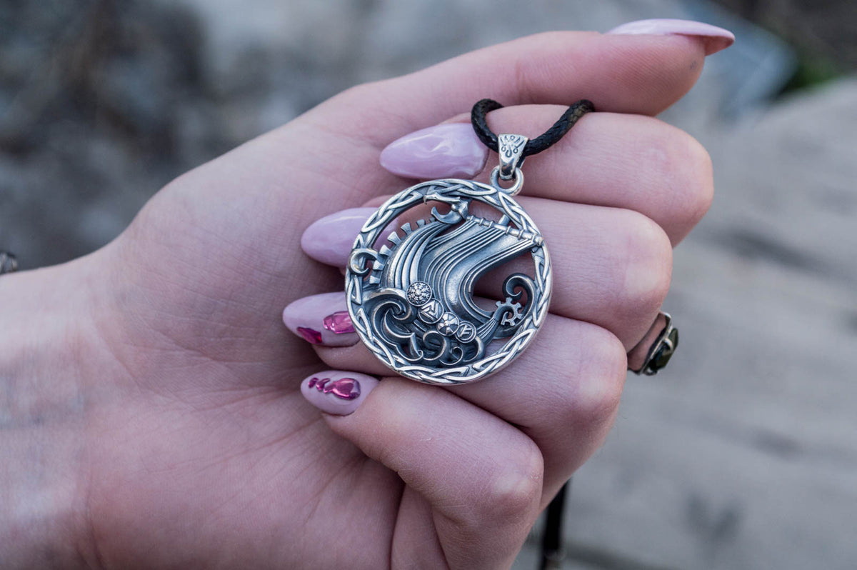 Pendentif Viking Gunnar — Argent 925