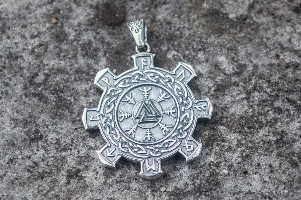 Pendentif Runique Bjorn — Argent 925