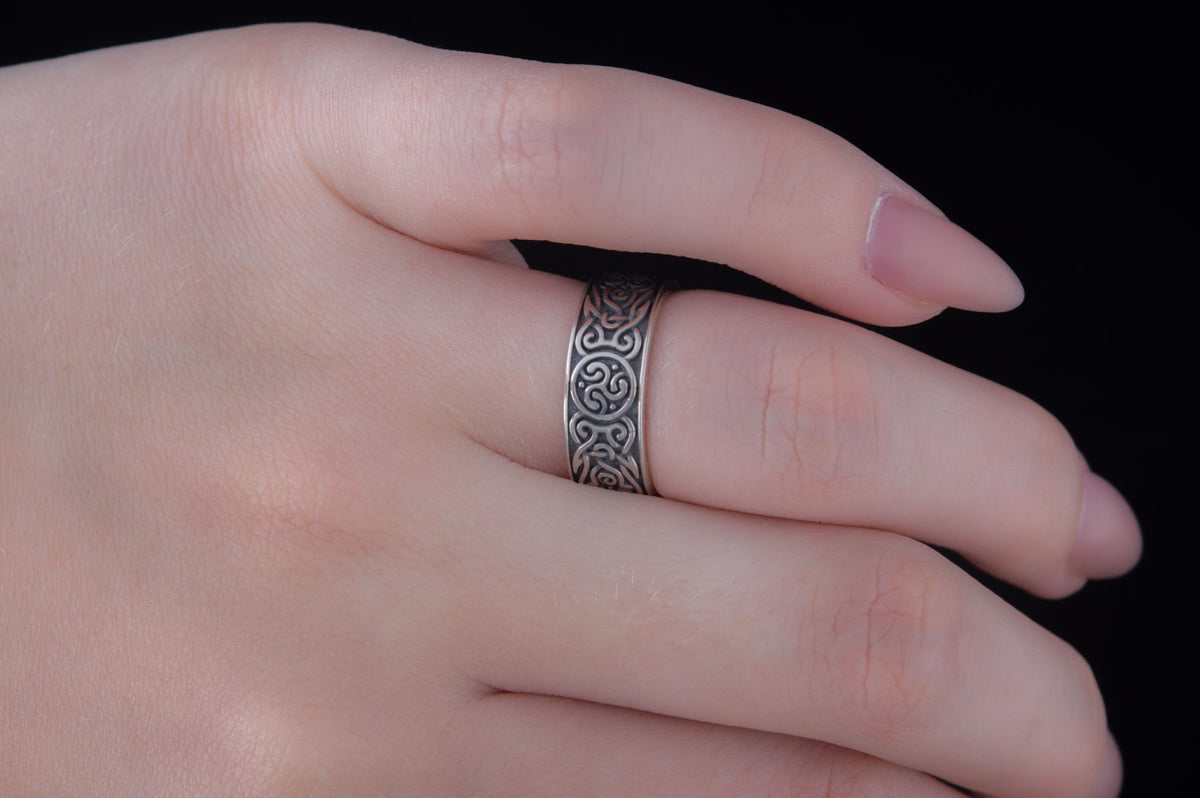 Bague Ornement Sigrun — Argent 925