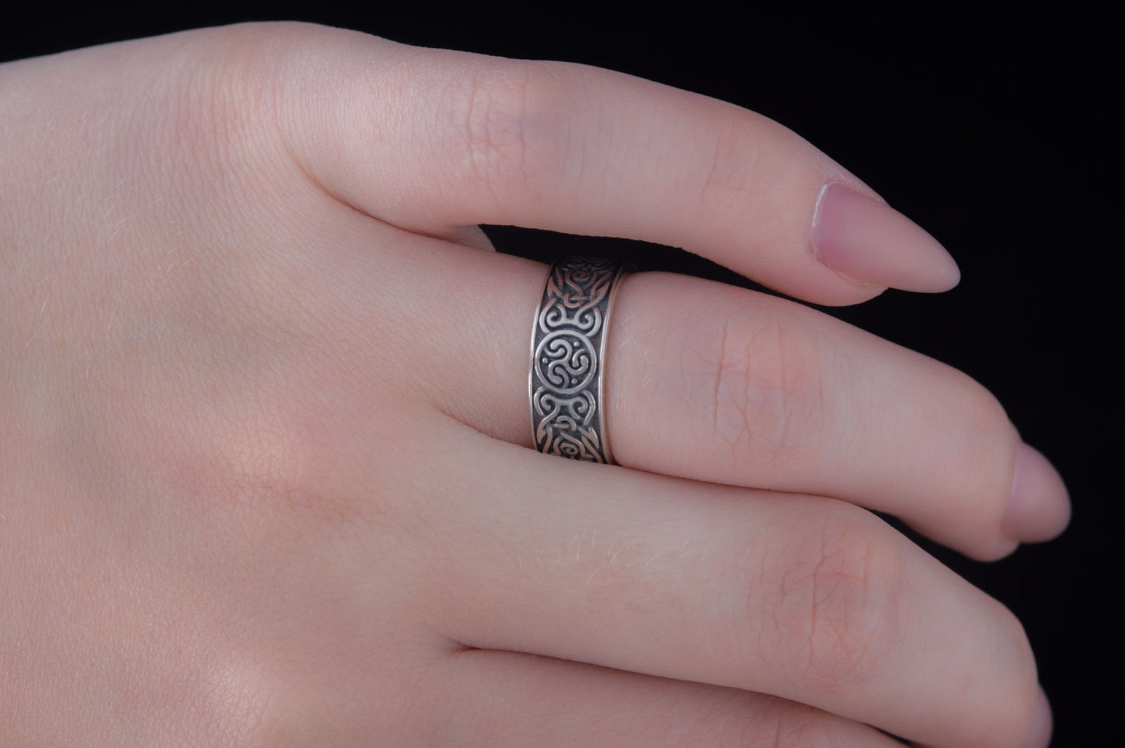 Bague Ornement Sigrun — Argent 925