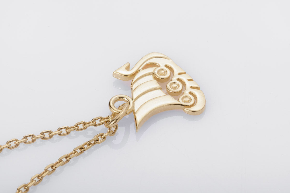 Pendentif Drakkar et Navire — Argent 925