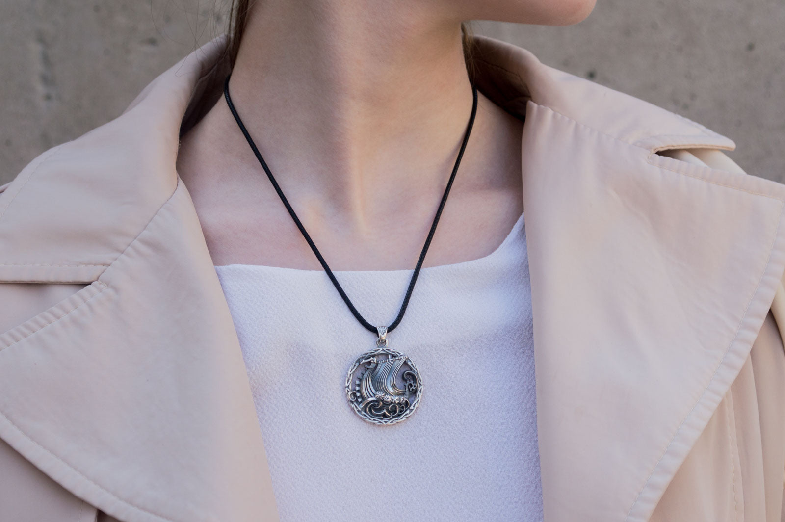 Pendentif Viking Gunnar — Argent 925