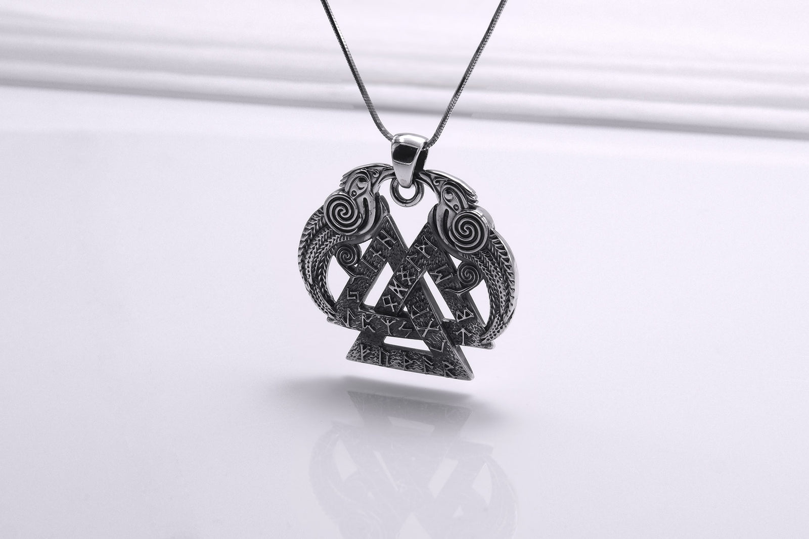 Pendentif Viking Helga — Argent 925